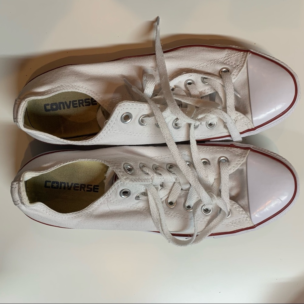 Mens converse size 9 - white